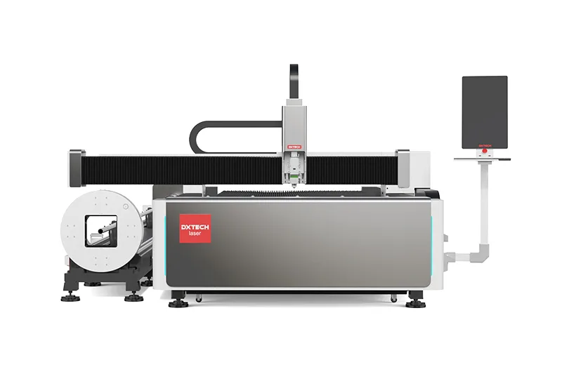 Máquina de corte láser de fibra para láminas y tubos serie 1530 EL6T 2 Máquina de corte láser de fibra para láminas y tubos serie 1530 EL6T