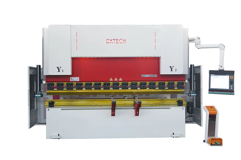 Dobladora de chapas CNC servo electrohidráulica DX-PB-300T3200 1 Dobladora de chapas CNC servo electrohidráulica DX-PB-300T3200