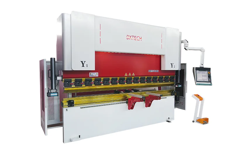 Dobladora de chapas CNC servo electrohidráulica DX-PB-300T3200 2