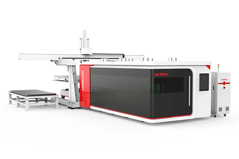 Máquina de corte láser de carga y descarga automática de placas medianas y delgadas serie SA para la venta1 Máquina de corte láser de carga y descarga automática de placas medianas y delgadas serie SA para la venta