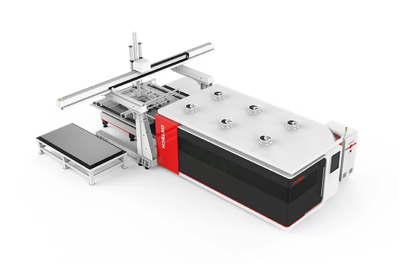 Máquina de corte láser de carga y descarga automática de placas medianas y delgadas serie SA para la venta2 Máquina de corte láser de carga y descarga automática de placas medianas y delgadas serie SA para la venta