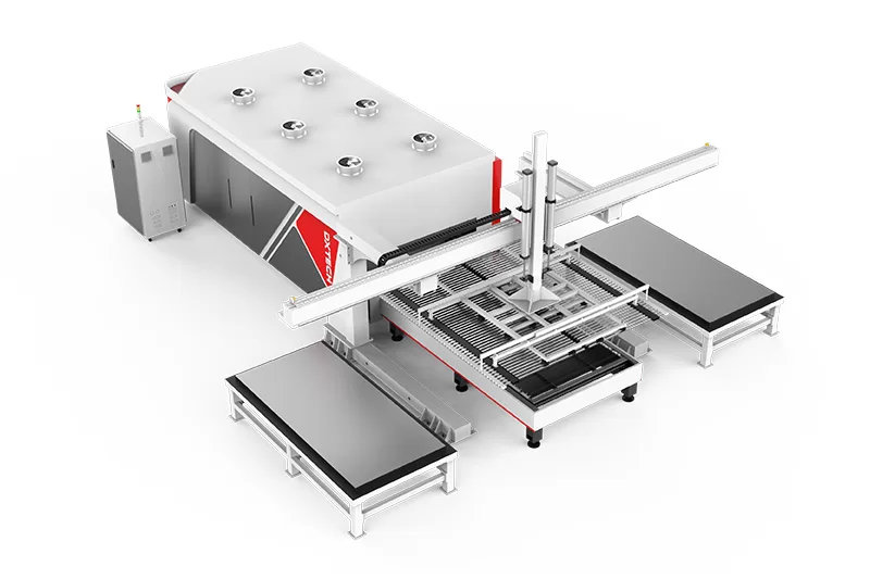 Máquina de corte láser de carga y descarga automática de placas medianas y delgadas serie SA para la venta3