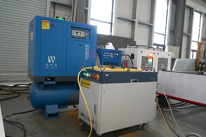 Máquina de corte láser de plataforma intercambiable SG 20KW de alta velocidad y cobertura total para la industria de la construcción en Croacia4