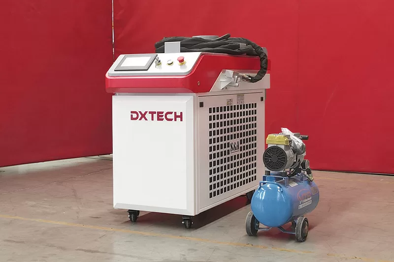 Máquina de limpieza láser portátil dxtech3000W, máquina de limpieza láser de metal2 Máquina de limpieza láser portátil dxtech3000W, máquina de limpieza láser de metal