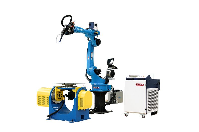 Robot de soldadura láser industrial más reciente de DXTECH1 Robot de soldadura láser industrial más reciente de DXTECH
