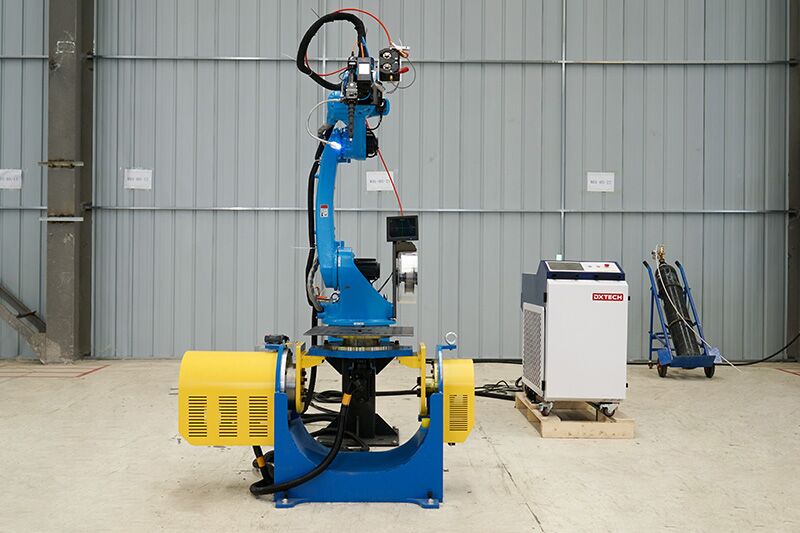 Robot de soldadura láser industrial más reciente de DXTECH2 Robot de soldadura láser industrial más reciente de DXTECH